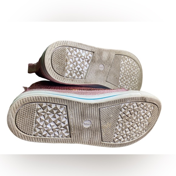 JOJO SIWA PINK BLUE BOW SHOES SIZE 1 - Picture 13 of 14